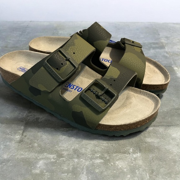 Birkenstock Shoes - Birkenstock Arizona Soft Footbed Birko-Flor Desert Sandal 38